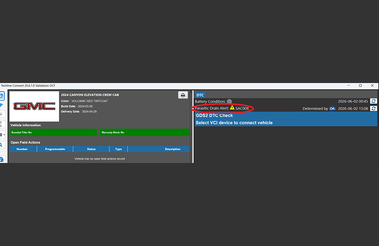 La dernière mise à jour de Techline Connect ajoute au tableau de bord une alerte proactive concernant les pertes parasitiques